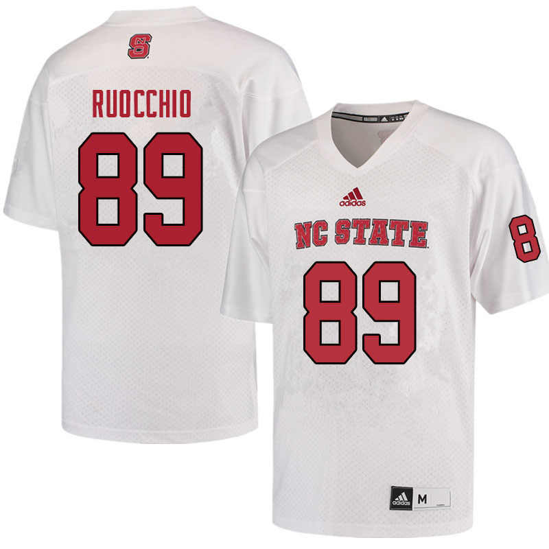 Men #89 Thomas Ruocchio NC State Wolfpack College Football Jerseys Sale-Red